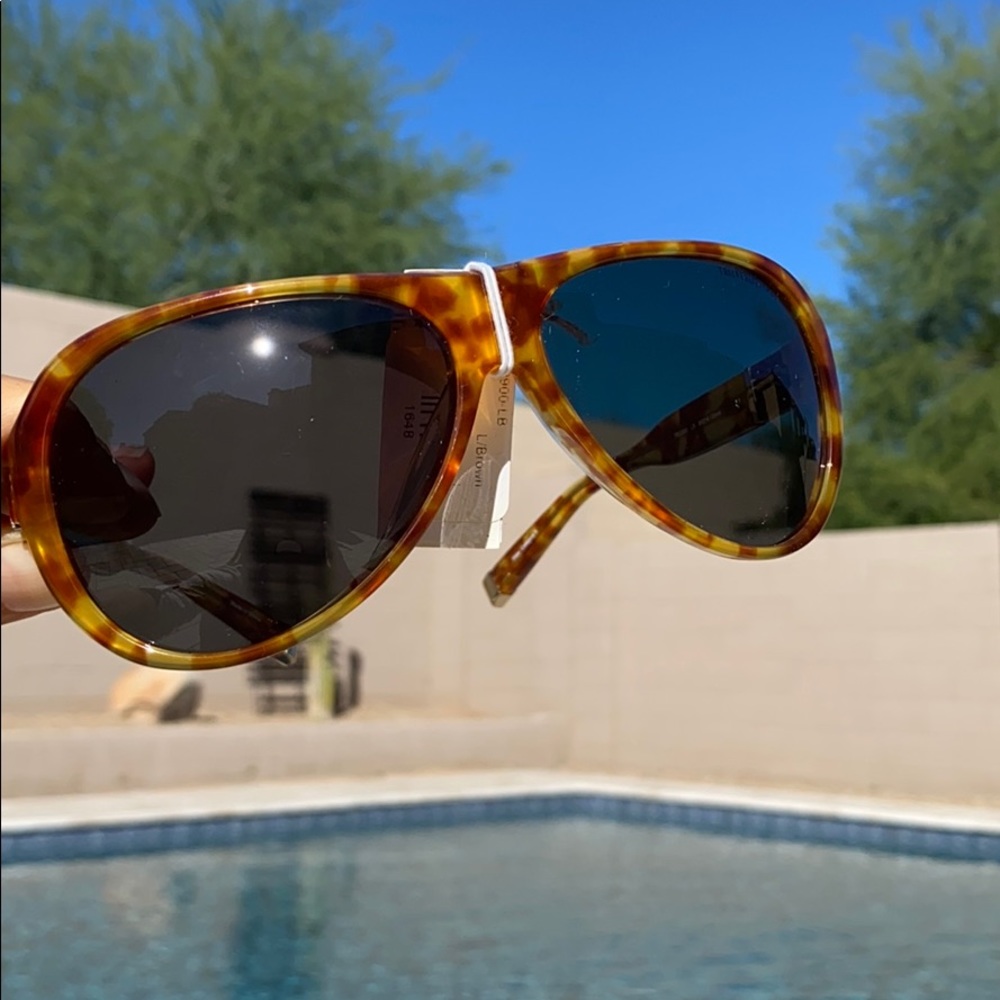 Tortoise TRU Trusardi Aviator Sunnies ☀️ - Picture 2 of 7